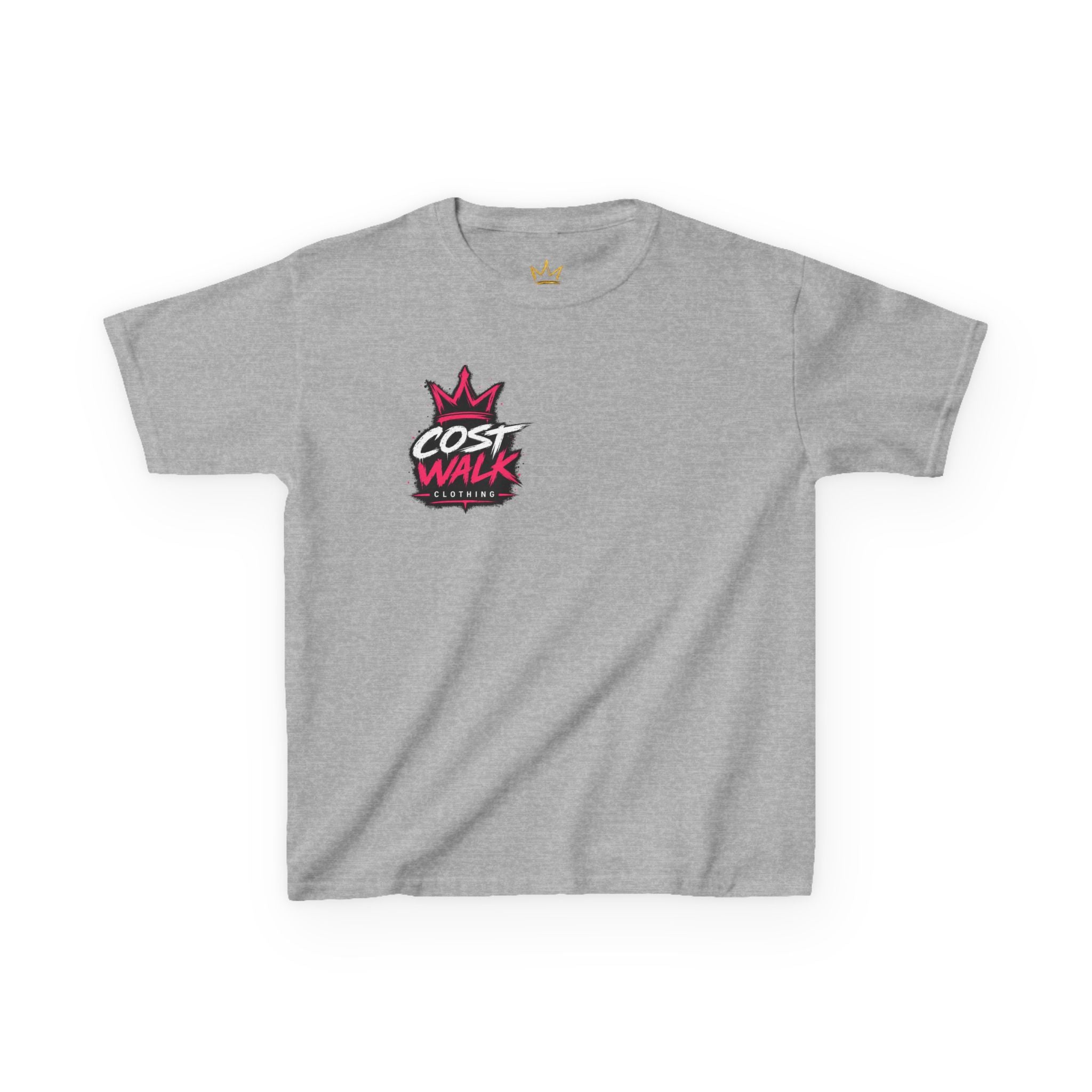 Detroit Born and Raised Kids Tee — Cost Walk Logo
