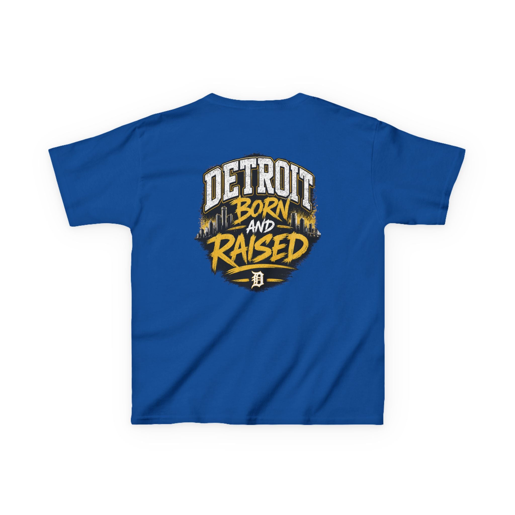 Detroit Born and Raised Kids T-Shirt — Youth City Pride Tee