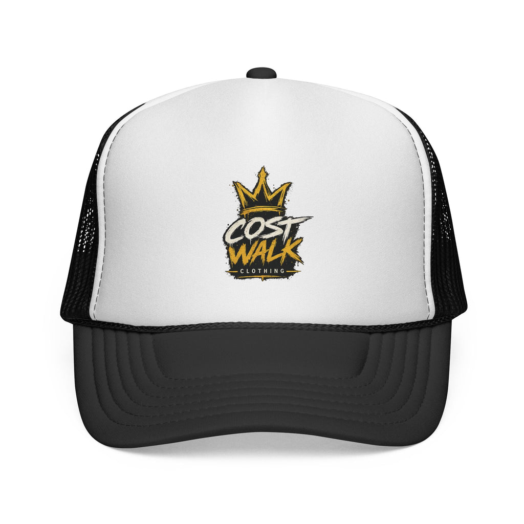 Cost Walk Trucker Cap — Crown Logo Mesh Baseball Hat