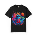 Stitch the Turtle Basketball T‑Shirt — Color Splash Sports Tee