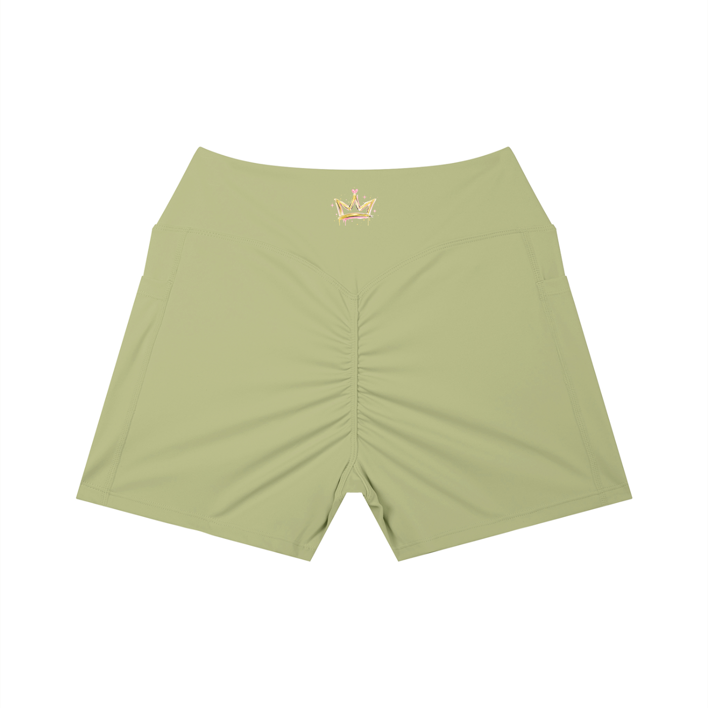 Women’s High Rise Pocket Yoga Shorts