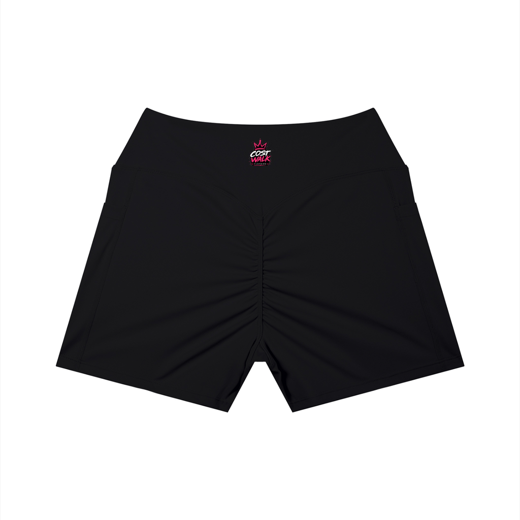 Women’s High Rise Pocket Yoga Shorts