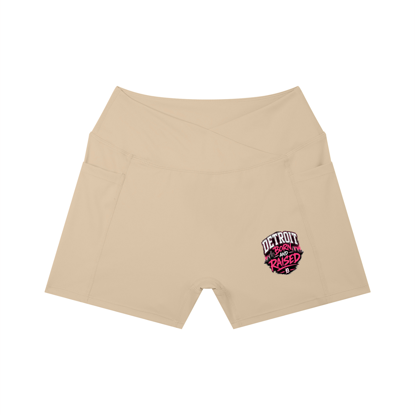 Women’s High Rise Pocket Yoga Shorts