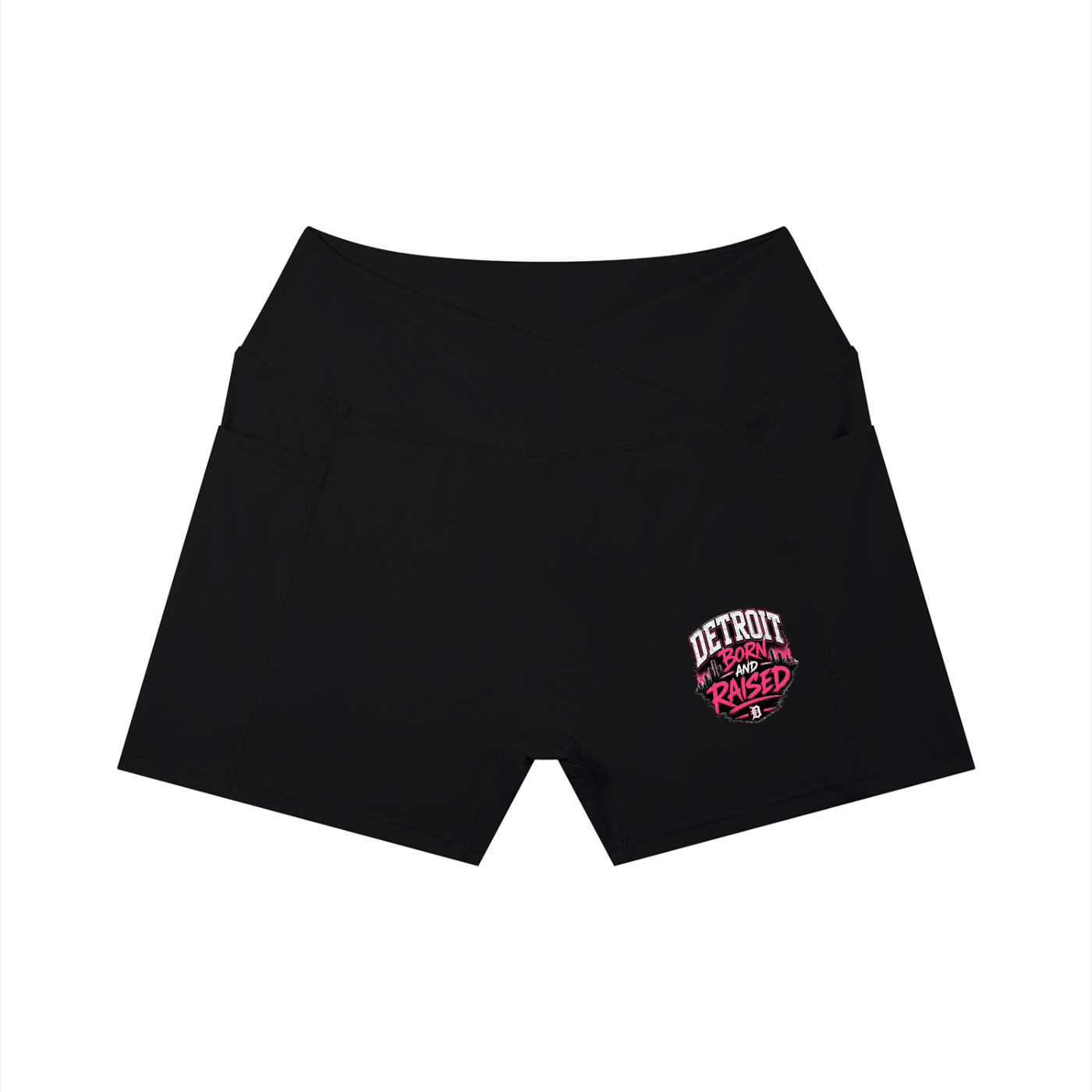 Women’s High Rise Pocket Yoga Shorts