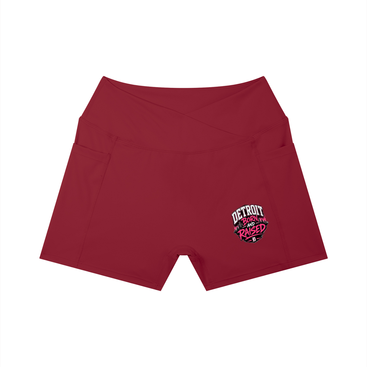Women’s High Rise Pocket Yoga Shorts