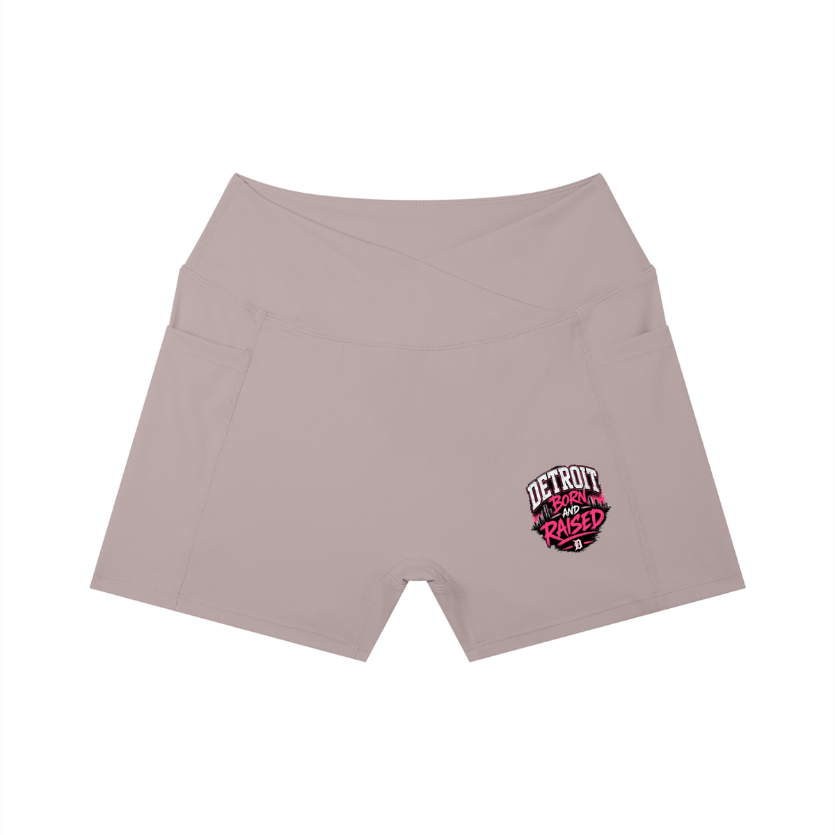 Women’s High Rise Pocket Yoga Shorts