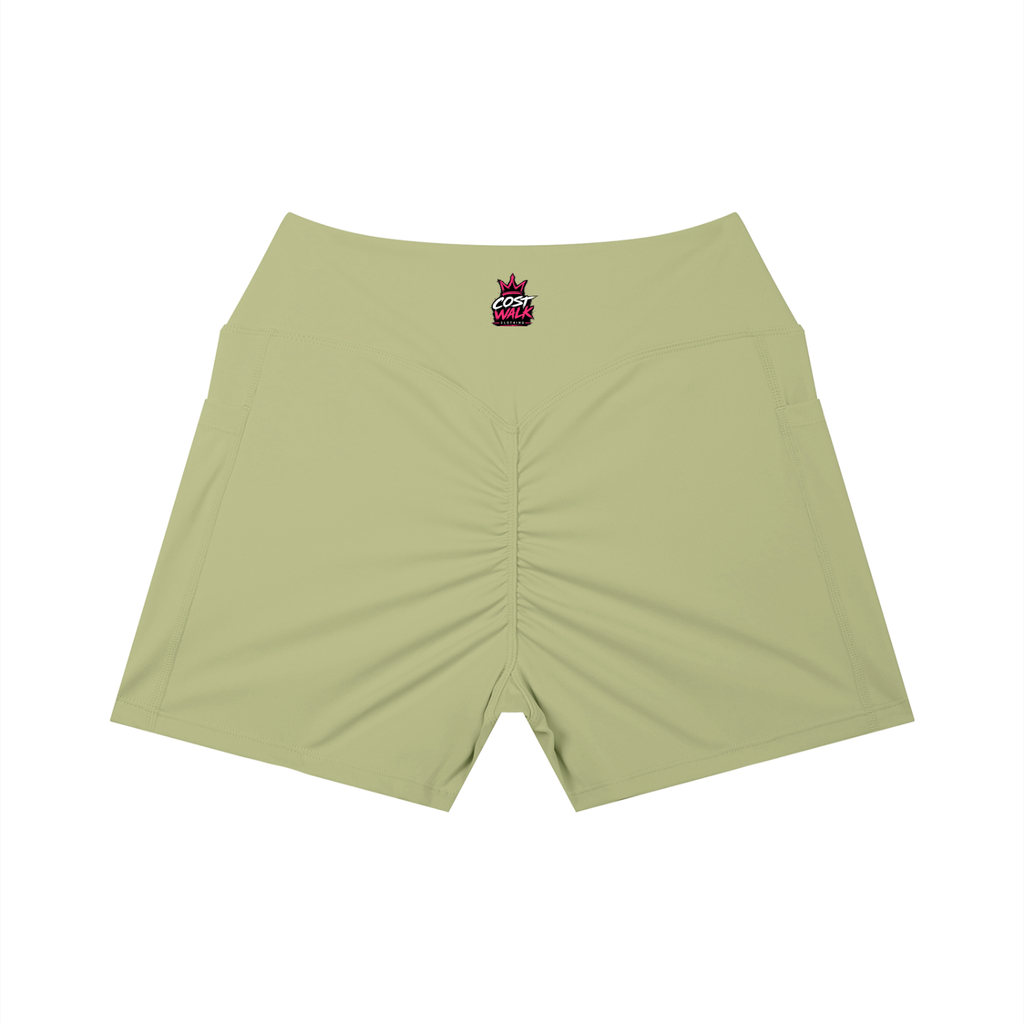 Women’s High Rise Pocket Yoga Shorts