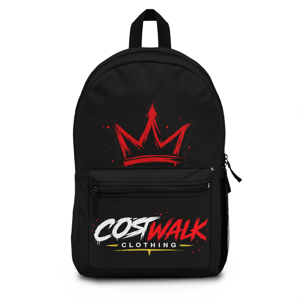 Backpack — Urban Crown Streetwear Backpack with 'Costwalk Clothing' Logo