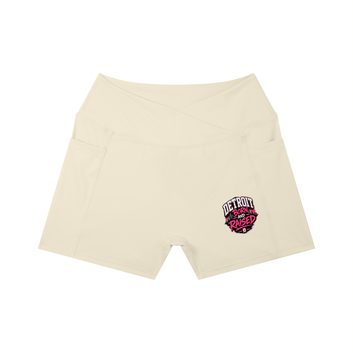 Women’s High Rise Pocket Yoga Shorts