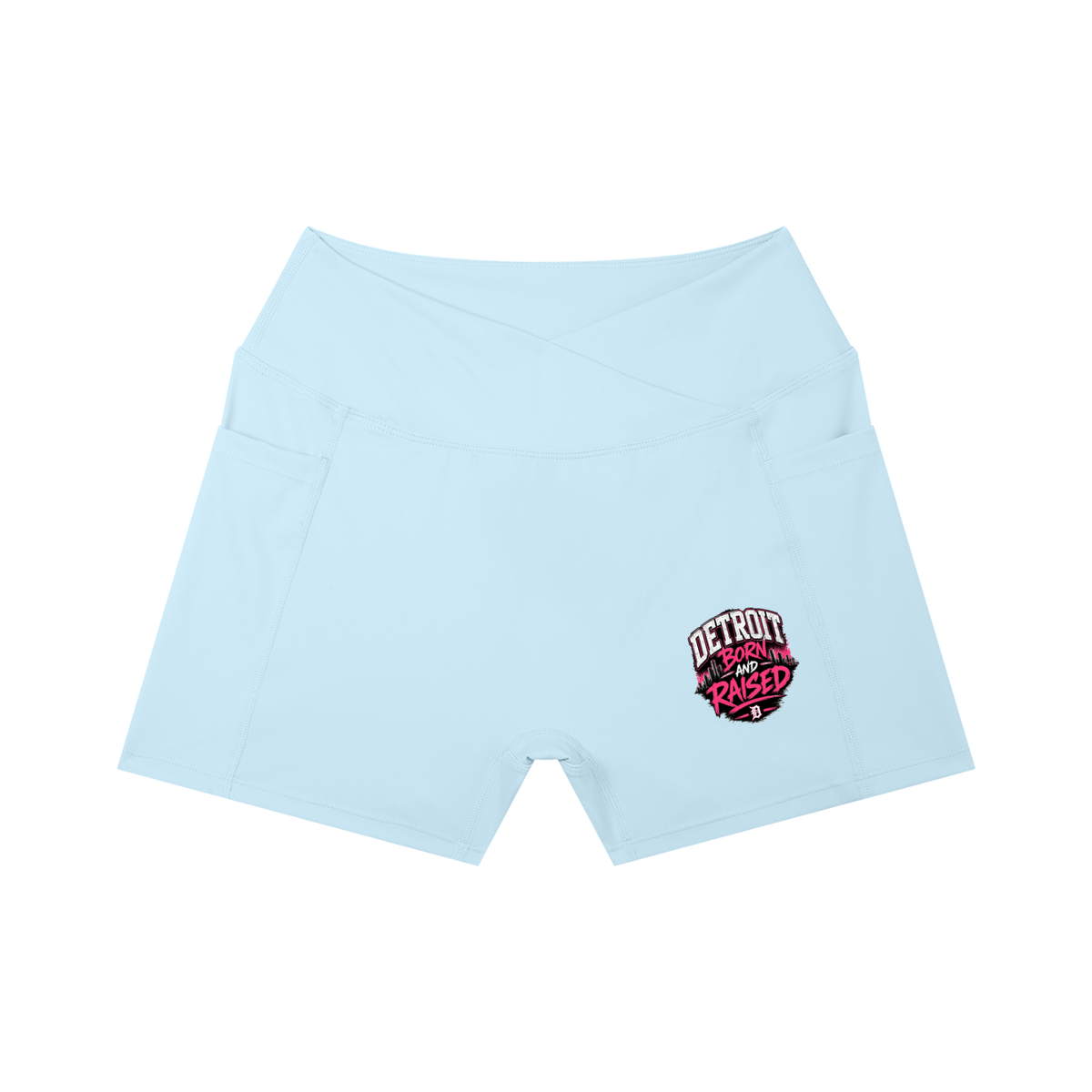 Women’s High Rise Pocket Yoga Shorts