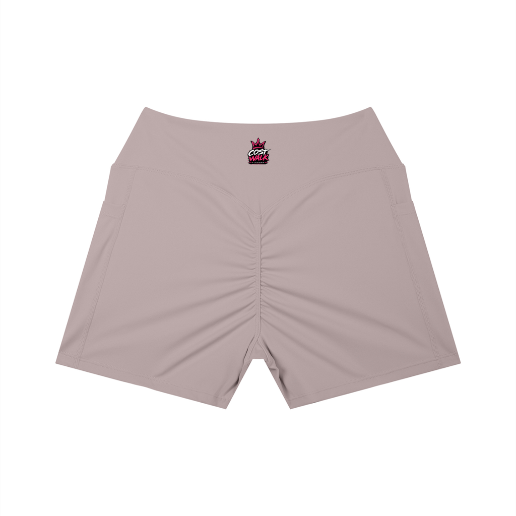 Women’s High Rise Pocket Yoga Shorts