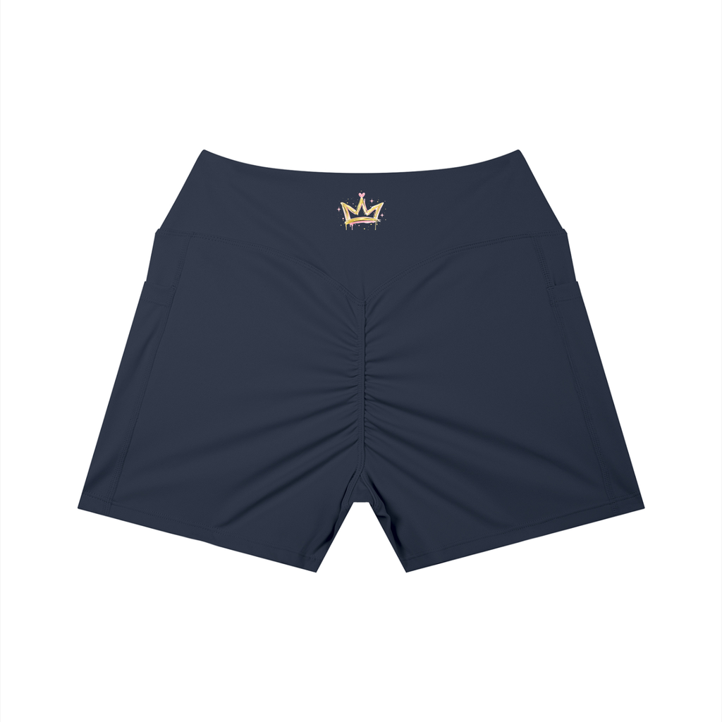 Women’s High Rise Pocket Yoga Shorts