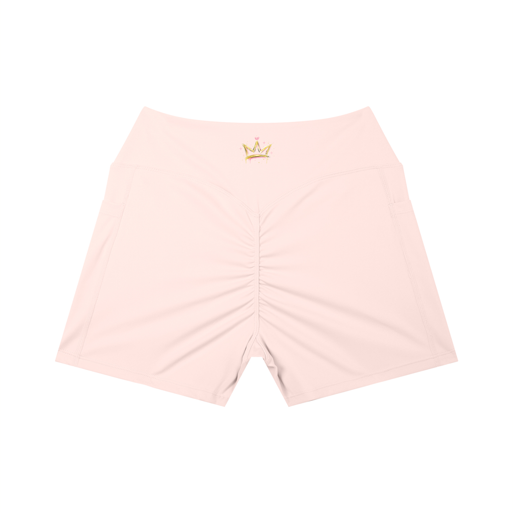 Women’s High Rise Pocket Yoga Shorts