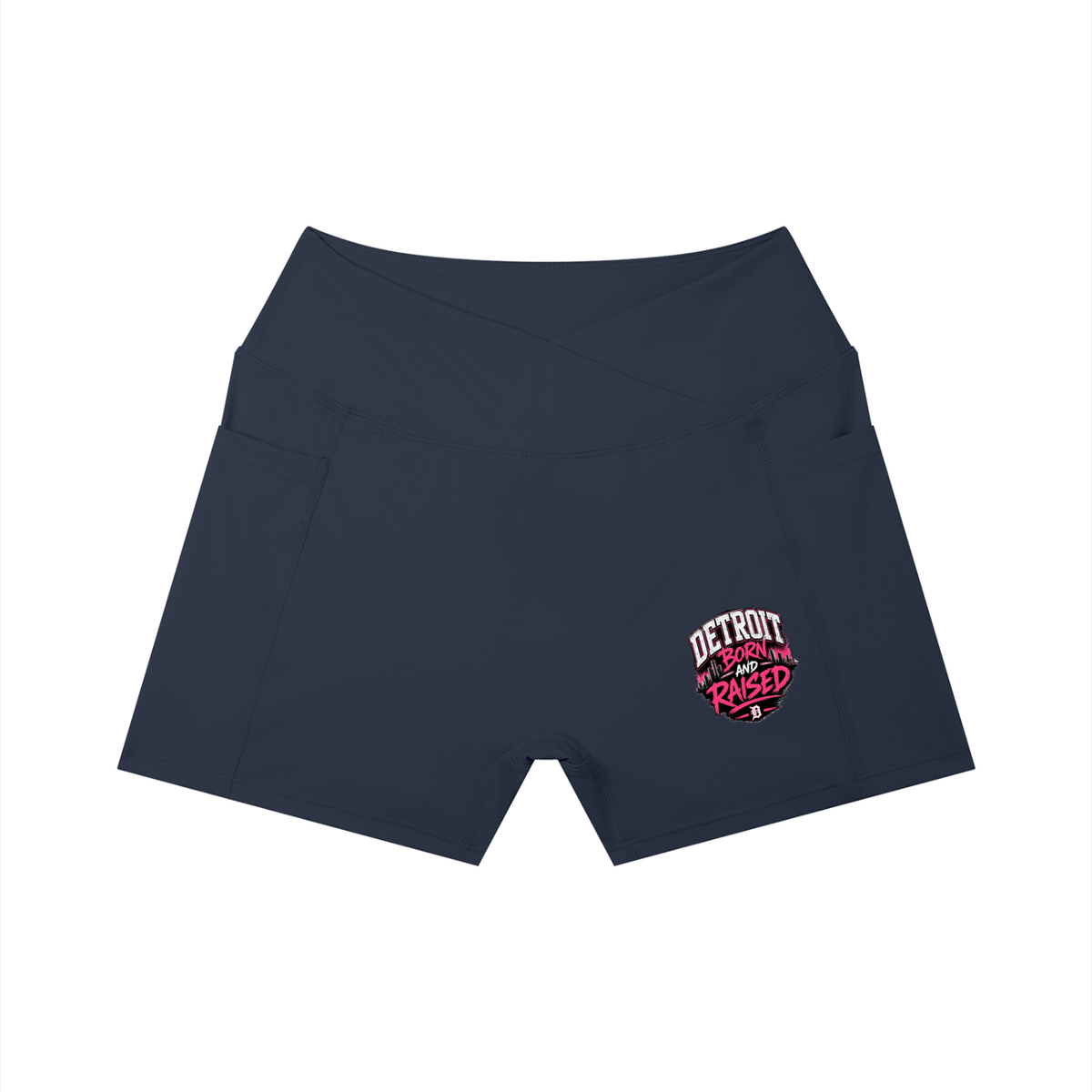 Women’s High Rise Pocket Yoga Shorts