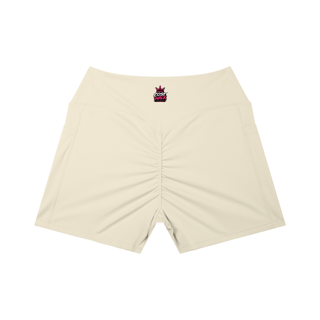 Women’s High Rise Pocket Yoga Shorts