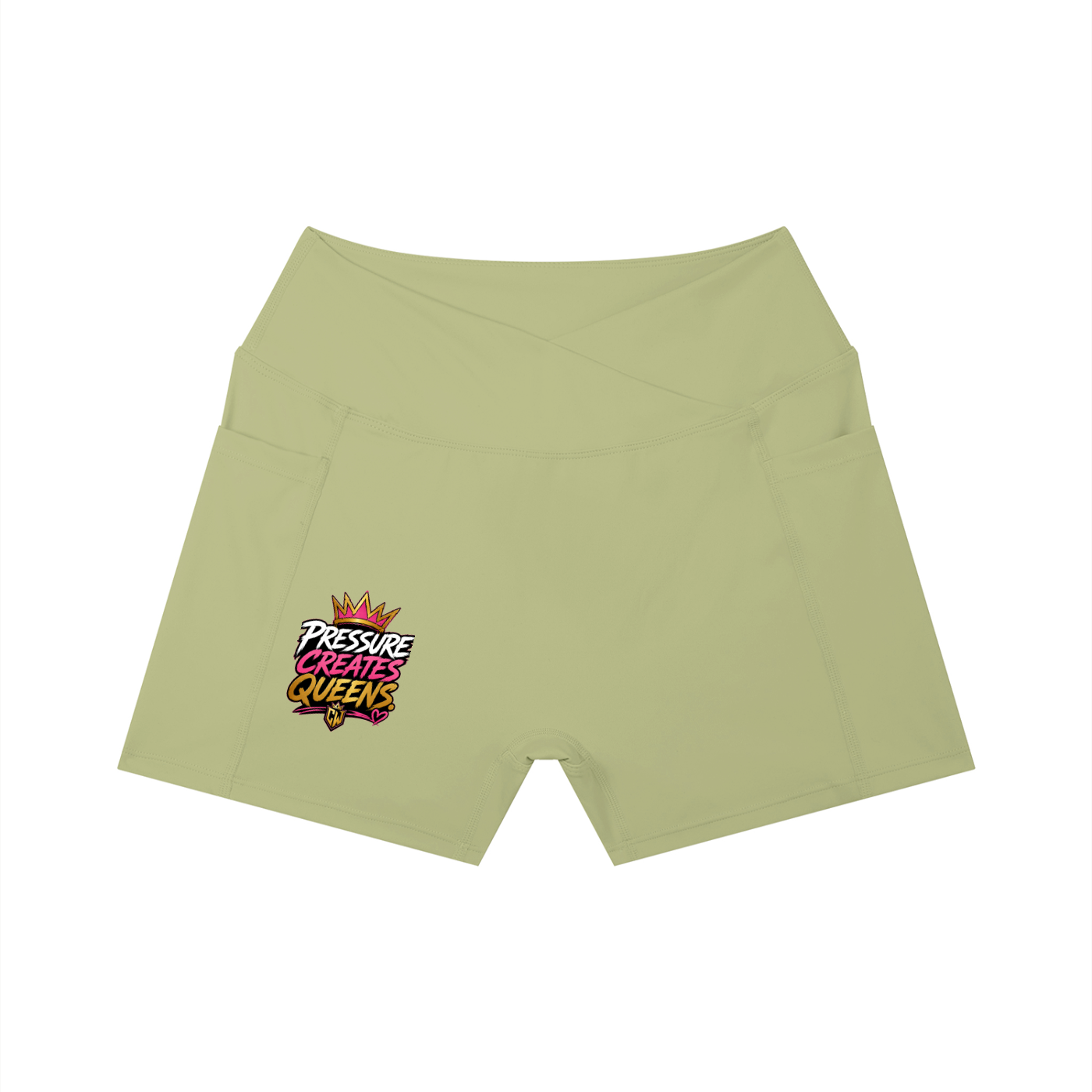 Women’s High Rise Pocket Yoga Shorts