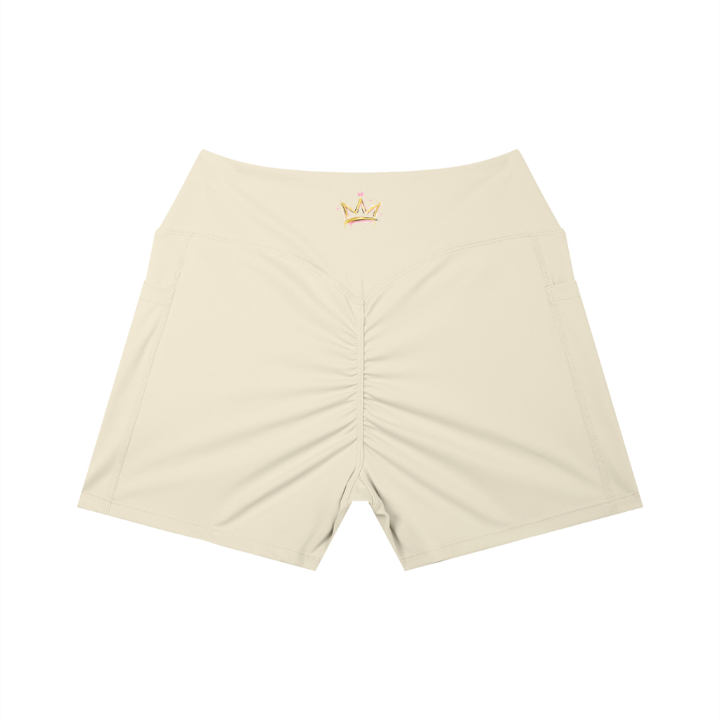 Women’s High Rise Pocket Yoga Shorts